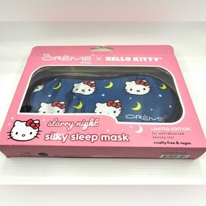 The Crème Shop Hello Kitty Silky Sleep Mask - Blue